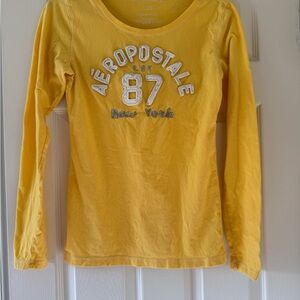 Aeropostale women’s Golden Long Sleeve Tee